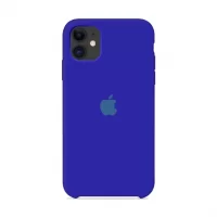 Силиконовый чехол Apple Silicone Case Ultra Blue для iPhone 11